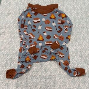 Cute S'mores Themed Pajama Set